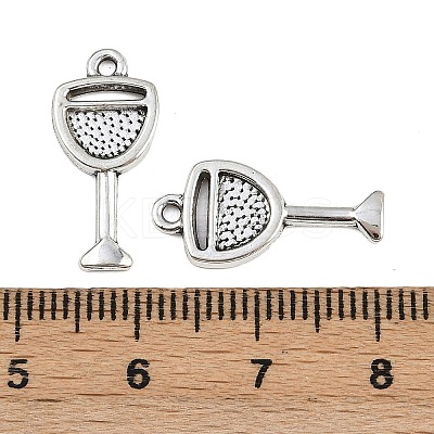 Tibetan Style Alloy Pendants TIBE-B003-02AS-1