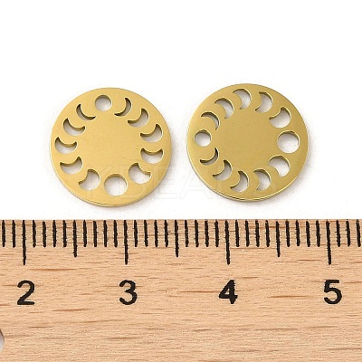 Ion Plating(IP) 304 Stainless Steel Connector Charms STAS-J042-17G-1