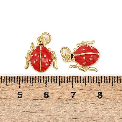 Brass Charms KK-C095-10A-G-1