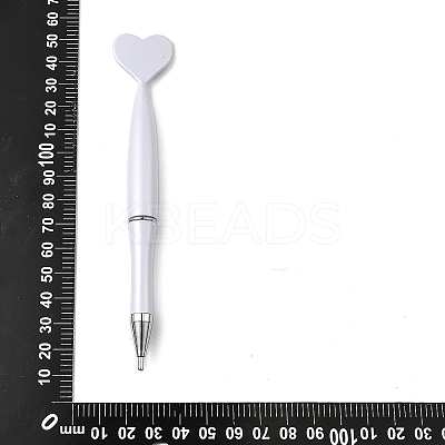 Heart ABS Plastic Nail Art Rhinestones Pickers Pens AJEW-C040-02B-1
