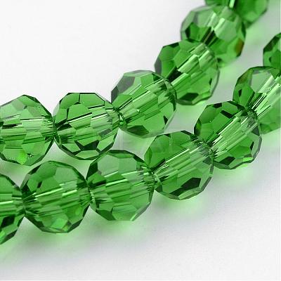 Transparent Glass Bead Strands GLAA-G013-6mm-54-1