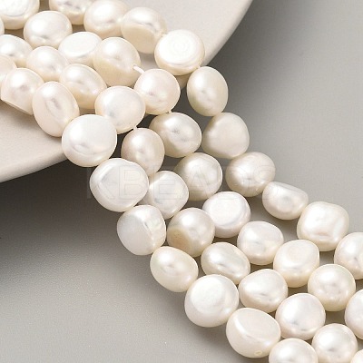 Natural Cultured Freshwater Pearl Beads Strands PEAR-A006-09G-X-1