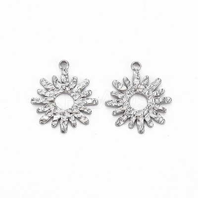 Non-Tarnish 304 Stainless Steel Charms STAS-N097-103P-NR-1