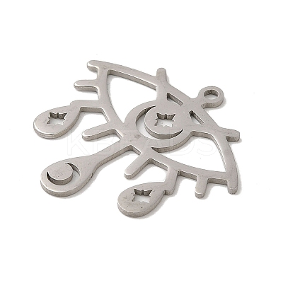 Non-Tarnish 201 Stainless Steel Pendants STAS-B049-03P-1