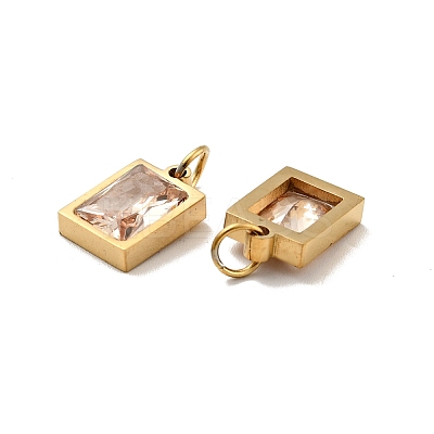 PVD Vacuum Plating 304 Stainless Steel Pendants STAS-D189-03G-B-1