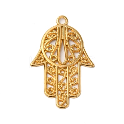 Ion Plating(IP) 304 Stainless Steel Pendants STAS-N103-10G-1