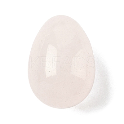 Natural & Synthetic Mixed Gemstone Egg Shape Display Decorations G-Z094-01-1