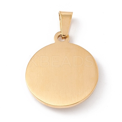 Iron Plating(IP) 304 Stainless Steel Pendant STAS-E151-04G-1