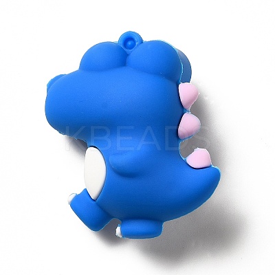 Big Eye Dinosaur Shape PVC Pendants LS-KY-E012-07B-1
