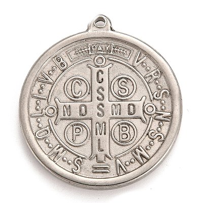 Non-Tarnish 304 Stainless Steel Pendants STAS-Z016-22P-1
