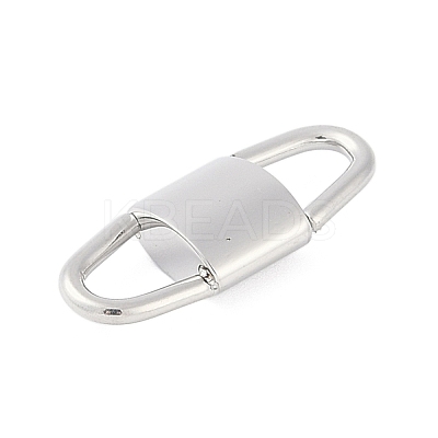 Non-Tarnish 304 Stainless Steel Links Connector Charms STAS-L022-419P-1
