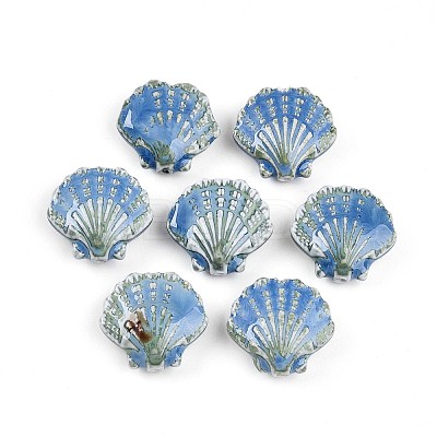 Handmade Porcelain Beads PORC-N009-01-1