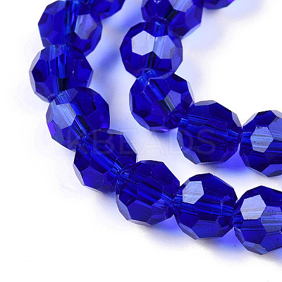 Transparent Glass Beads EGLA-A035-T6mm-D06-1