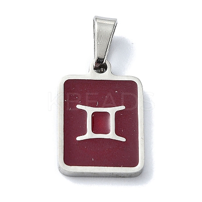 304 Stainless Steel Pendants STAS-C097-56P-01-1