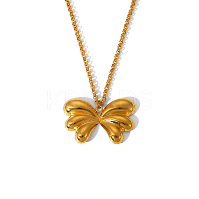 304 Stainless Steel Pendant Necklaces for Women JD6479-1-1