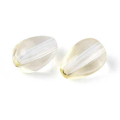 Baking Paint Transparent Glass Beads DGLA-N014-10L-1