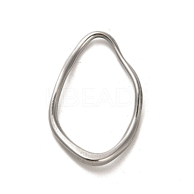 Non-Tarnish 304 Stainless Steel Linking Rings STAS-Q316-04C-P-1