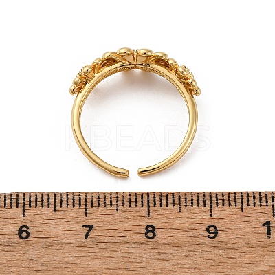 304 Stainless Steel Adjustable Cuff Rings for Women RJEW-B131-01A-1