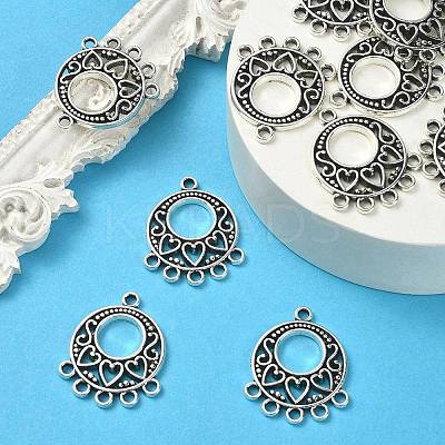 Tibetan Style Alloy Chandelier Component Links TIBE-YW0001-51-1