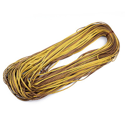Braided PU Leather Cords LC-S018-10A-1