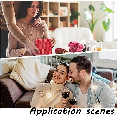 100PCS Unique Valentines Day Gift Ideas for Girlfriend Tibetan Style Alloy Pendants TIBEP-UN0001-07-1