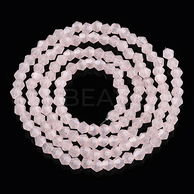 Imitation Jade Glass Beads Strands EGLA-A039-J2mm-D07-1