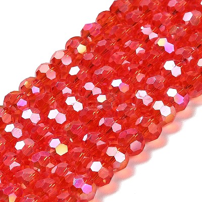 Transparent Glass Beads EGLA-A035-T6mm-B01-1