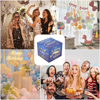 Happy Birthday Day Money Box for Cash Gift Pull DIY-WH200050-31F-1