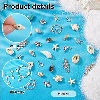 DIY Pendant Jewelry Making Kit DIY-PH0023-29-1