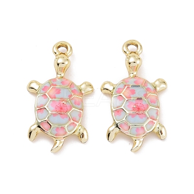 Alloy Enamel Pendants FIND-E031-01LG-03-1