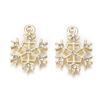 Golden Plated Alloy Pendants PALLOY-L228-012G-1