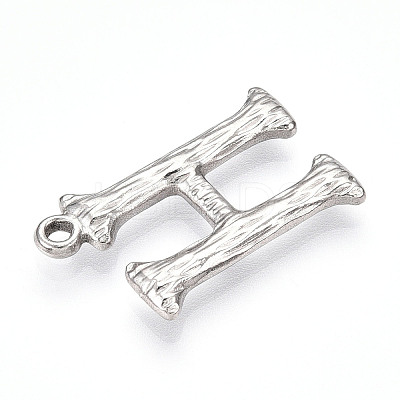 304 Stainless Steel Pendants STAS-N117-01P-H-1