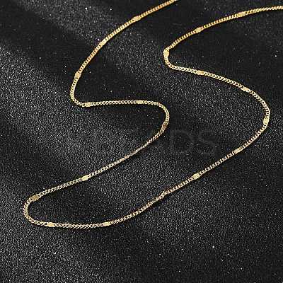 Brass Chain Necklaces LS-MAK-L009-12G-1