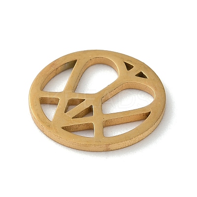 304 Stainless Steel Charms STAS-P338-05G-1