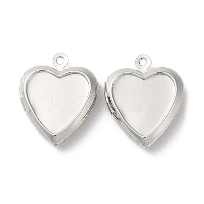 Rack Plating Brass Locket Pendants KK-G489-03P-1