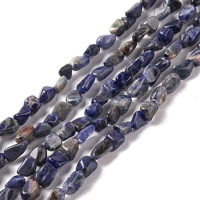 Natural Sodalite Beads Strands G-E115-01-1