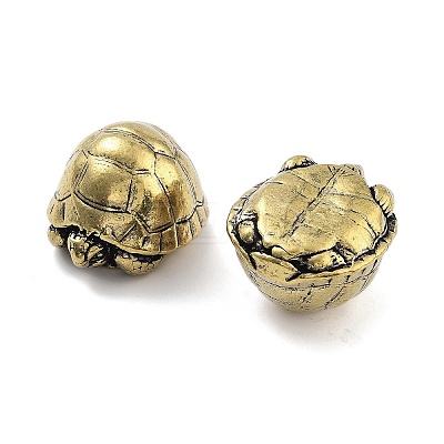 Brass Tortoise Figurines Statues for Home Desktop Feng Shui Ornament KK-A216-04A-AB-1