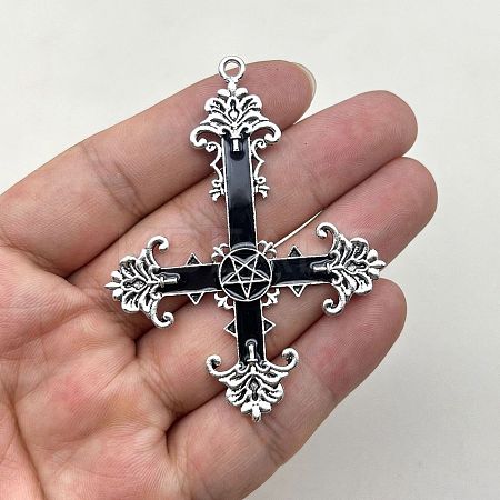 Alloy Enamel Big Pendants PW-WGEF157-02-1