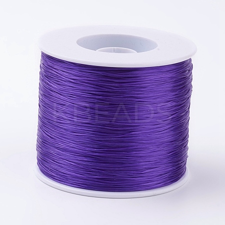 Korean Flat Elastic Crystal String EW-G005-0.5mm-12-1