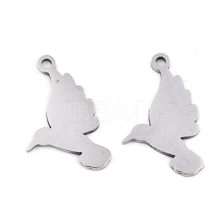 Non-Tarnish 201 Stainless Steel Pendants LS-STAS-S081-028-1
