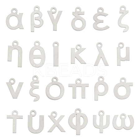 48Pcs 24 Styles 304 Stainless Steel Pendants STAS-UN0023-47-1