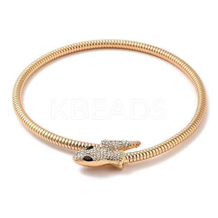 Alloy Round Snake Chain Necklaces LS-NJEW-Z020-02KCG-1