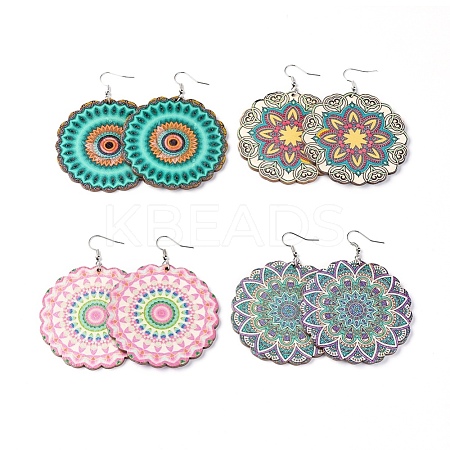 Dangle Earrings EJEW-JE03013-M-1
