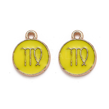 Alloy Enamel Pendants LS-ENAM-S124-01B-14B-1