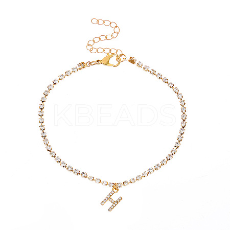 Fashionable and Creative Rhinestone Anklet Bracelets DA6716-8-1