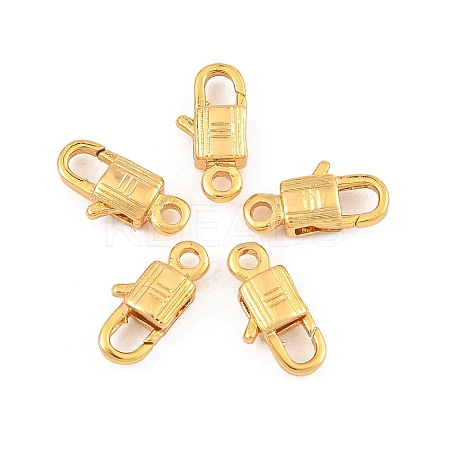 SHEGRACE Brass Lobster Claw Clasps XGR0098G-161G-1