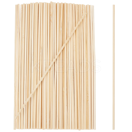 Round Bamboo Sticks WOOD-WH0030-83A-1
