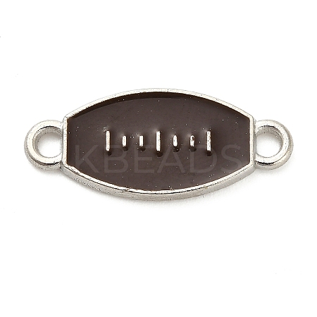 Alloy Enamel Connector Charms ENAM-L048-01P-07-1