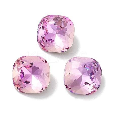 Glass Rhinestone Cabochons RGLA-G020-03C-D123-1