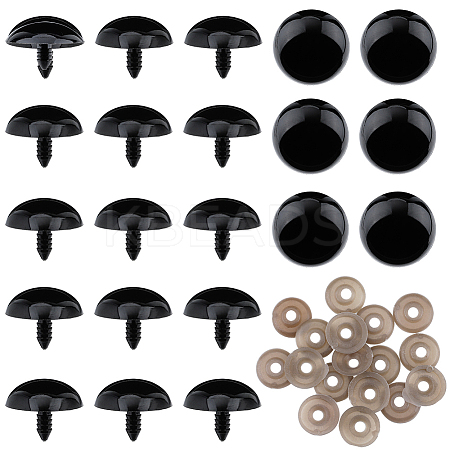 Resin Craft Doll Eyes DIY-GF0009-70C-1